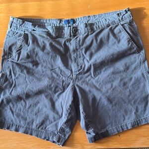 George Men's Blue Flat Front Shorts